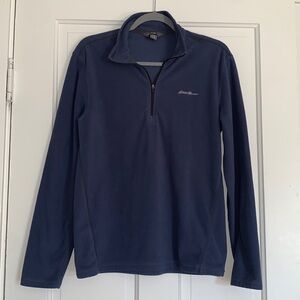 Eddie Baurer half-zip sweatshirt
